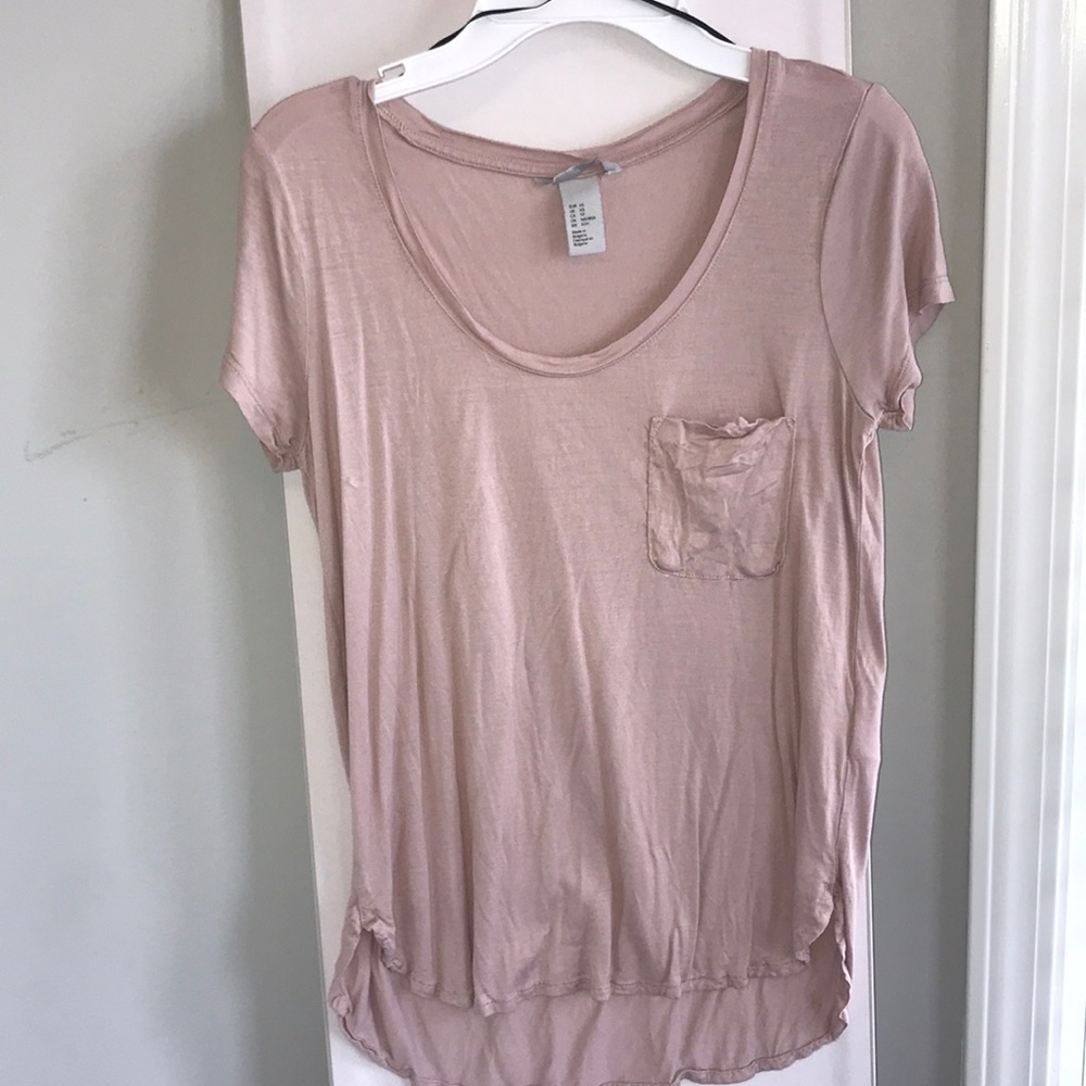 Light pink flowy shirt